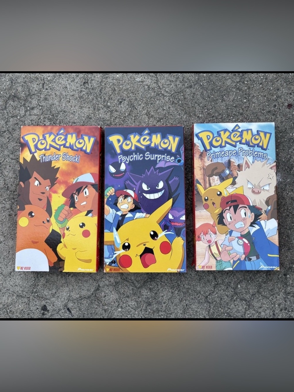 Pokemon VHS Tapes BUNDLE